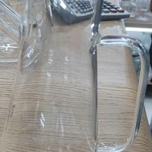VAI pot en verre avec couvert en bois 900ml