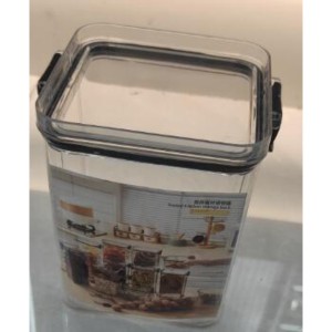PLA contenant alimentaire en plastique 10.5*10.5*12.5cm