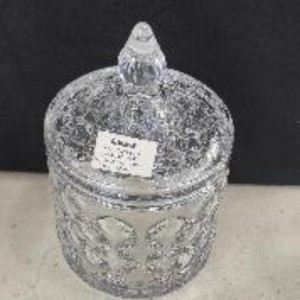 VAI bonbonnière en verre 10*9cm