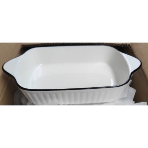VAI assiette en céramique 26.5*14.5*5cm