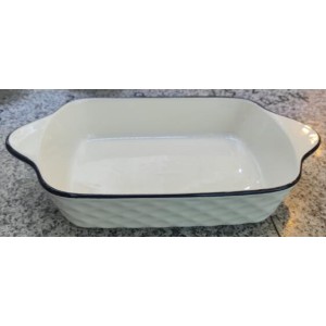 VAI assiette en céramique 26.5*14.5*5cm
