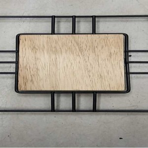 CUI support en métal noir 18*18cm 190g