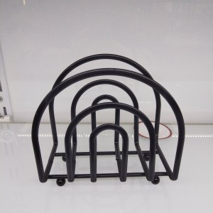 CUI Porte-serviettes noir 3.5*13*9cm 140g