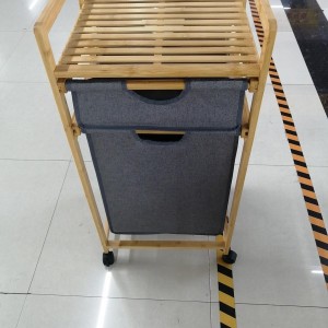 CUI Étagère avec des roues 41*36*84cm
