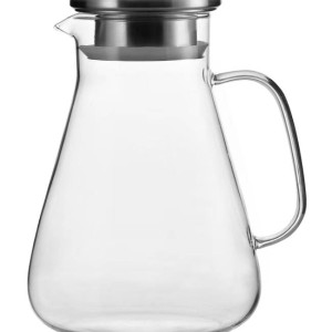 VAI cruche d'eau en verre 2200ml 10*23.8cm