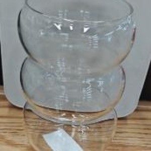 VAI bocal en verre 7*13cm