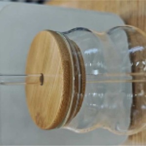 VAI bocal en verre 7*12cm