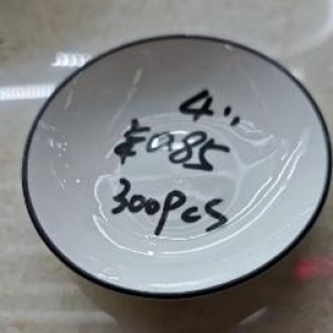 VAI assiette en céramique 10.5*2.3cm