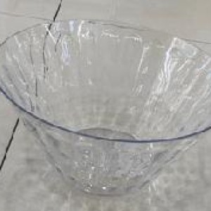 CUI bol en plastique transparent 22 x 11,5 cm
