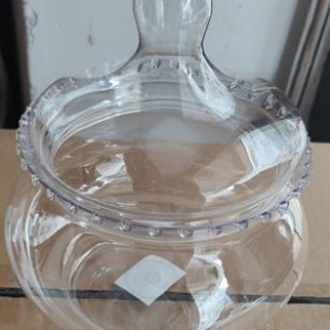 CUI Bonbonnière transparente avec couvercle