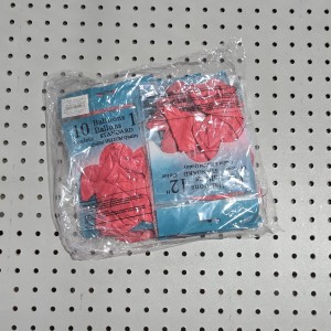 BAL ballon en latex rouge mat