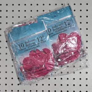 BAL ballon latex 12" fushia