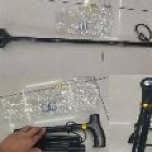 ACC canne de promenade pliable avec lumiere