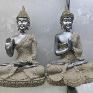 DEC bouddha assis 6"