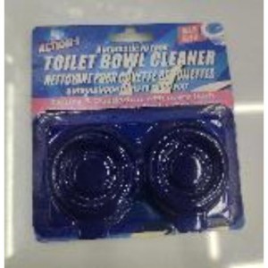 SDB cuvette de toilette bleu
