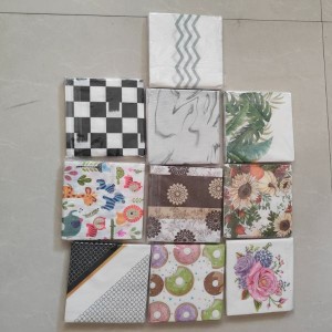 FET napkins 2 plis de 33x33cm