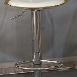 ADM chaise transparente jaune
