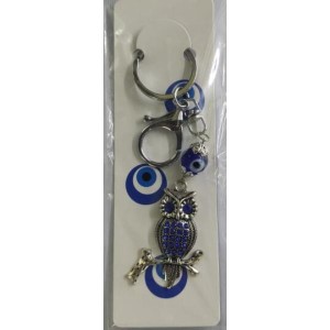 ACC porte-clés yeux bleus