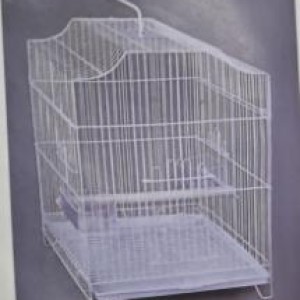 PSH cage à oiseaux 33*31.5*60cm blanc