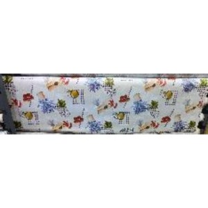 ADM nappe avec motif 2.50$ / le pied