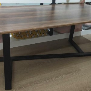 ADM table marron foncé 120x60x45cm