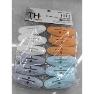 PLA pince a linge en plastique 12 pieces