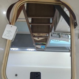 ADM miroir bamboo 38x26cm