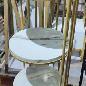 ADM etagere blanche 4 niveau 30x30x99cm