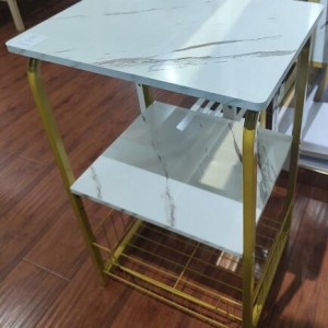 ADM table a 2 niveau carree 40x30x62cm