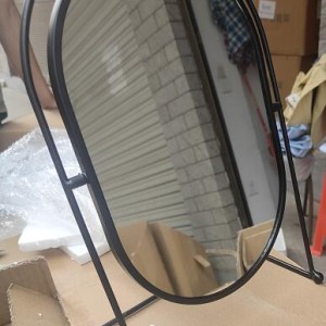 ADM miroir noir 33.5x12x22cm