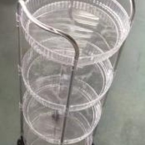 ADM étagère ronde 4 couches 30*78cm