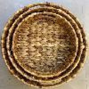 ADM panier en papyrus rond moyen