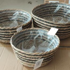 ADM panier osier 29x14cm