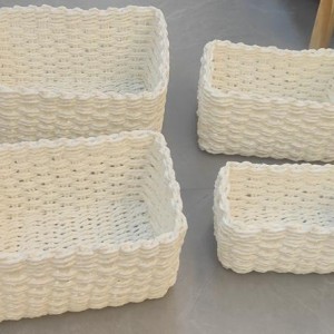 ADM  panier 23x16x12 cm, blanc