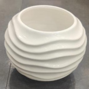 ADM  Vase en céramique 18x14 cm