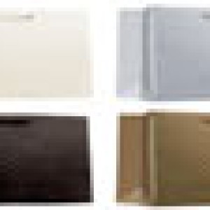 EMB sac cadeau 18 x 10 x 23 cm, 3 couleurs assorties or/arge