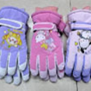 HIV gants de ski pour fille de 7 à 12 ans 3 couleurs assorti