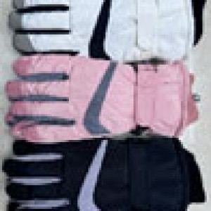 HIV gants de ski pour femme assortis 3 couleurs