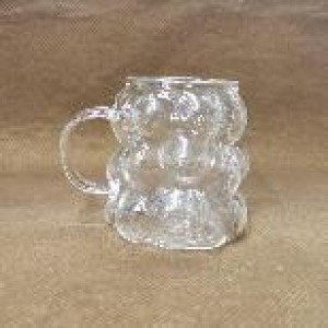 VAI mini tasse en verre style bosse de 90 ml