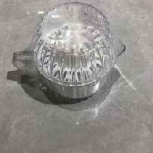CUI presse agrume en plastique transparent 8x8x10cm