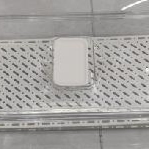 ADM contenant alimentaire en plastique transparent avec doub