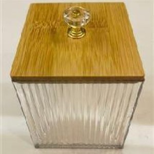 ADM contenant tout usage transparent en plastique avec couve