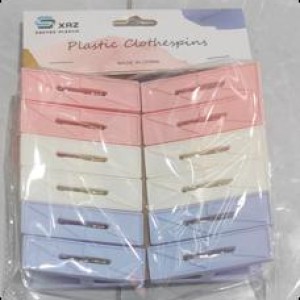 ADM 12 pinces à linge en plastique