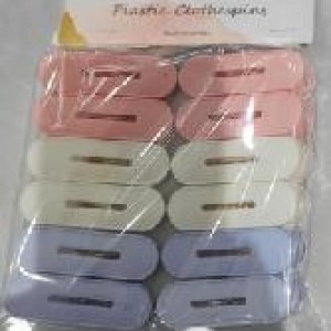 ADM 12 pinces à linge en plastique