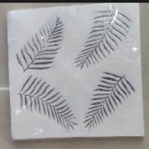 CUI 33x33cm 2 joueurs 20pcs serviette feuille d'argent