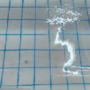 ADM nappe transparente souple 20 mm x 50 m avec papier bleu