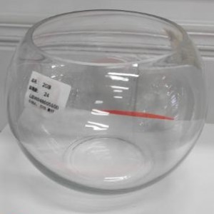 ADM  Vase en verre 20 cm