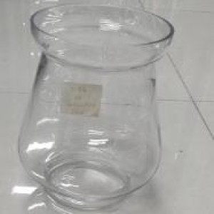 ADM  vase en verre 14x20 cm