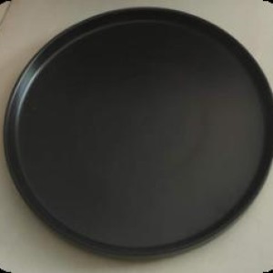 VAI  Assiette en céramique 10.5", noire