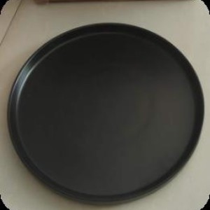 CUI  Assiette en céramique 8", noire
